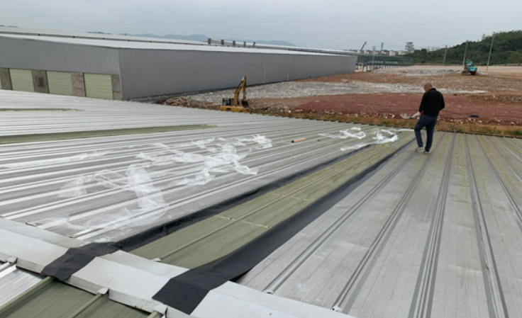 南雄厂房屋面防水维修案例